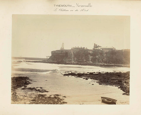 View of the coast of Tynemouth, anonymous, 1891 Canvas Print