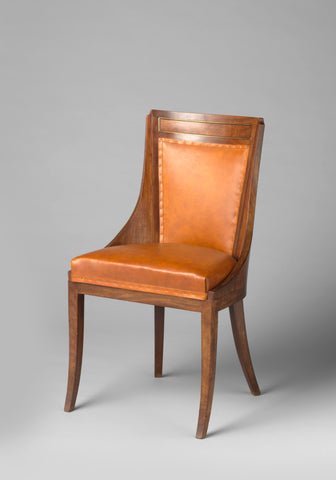 Mahogany chair, anonymous, 1825 - 1850 Canvas Print