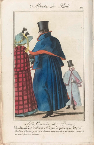 Petit Courrier des Dames, 1827 (515), anonymous, 1827 Canvas Print