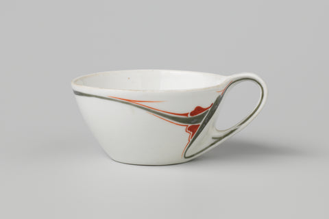 Cup with stylized floral motifs, Parthénon (possibly), c. 1900 - c. 1905 Canvas Print