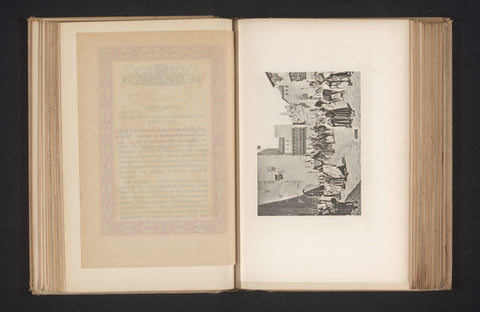 Photo reproduction of a painting of a statement by Mohammed Abu Abdallah in Granada by Plácido Francés y Pascual, anonymous, c. 1883 - in or before 1893 Canvas Print