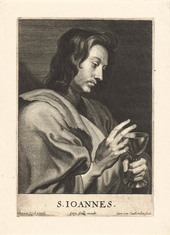 Johannes, Cornelis van Caukercken, c. 1640 - 1680 Canvas Print