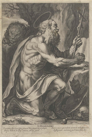 H. Hieronymus, Cornelis Galle (I), 1586 - 1650 Canvas Print