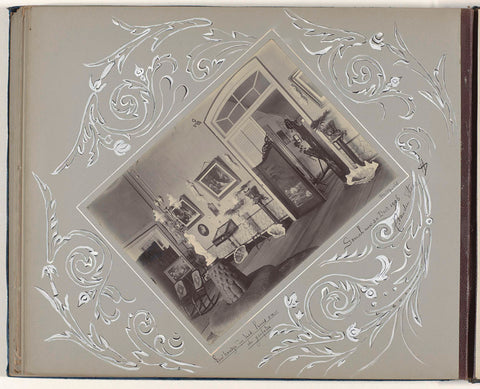 Room interior in the house of H. van den Steen, anonymous, c. 1900 - before 1906 Canvas Print