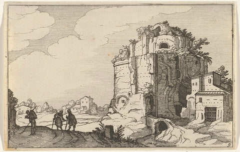 Roman ruins, Willem van Nieulandt (II), 1618 Canvas Print