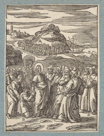 Christ heals a possessed man, Christopher of Shechem (II), 1629 Canvas Print