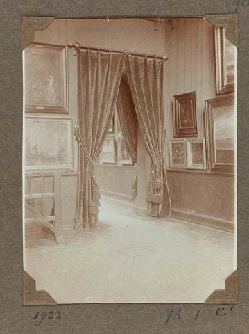 One of the passageways in the eastern halls in 1923, 1923 Canvas Print