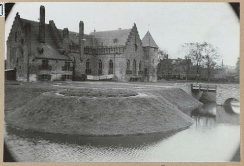 Radboud Castle, depot during the evacuation, 1939 - 1941 Canvas Print