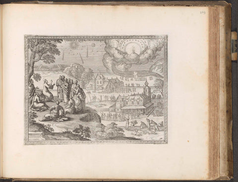 Vier extremen, Pieter van der Borcht (I), 1653 - 1654 Canvas Print