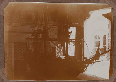 Eastern courtyard in 1927, 1927 Canvas Print