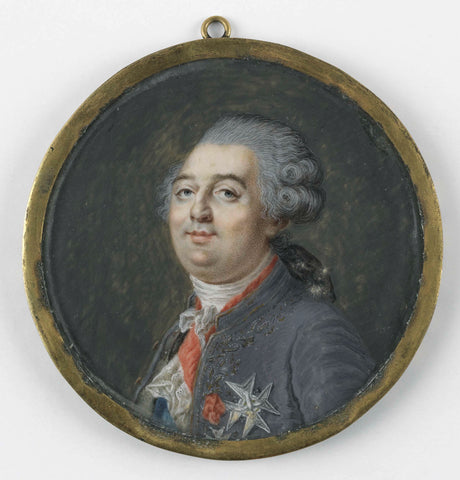 Portrait of Louis XVI (1754-93), king of France, Joseph Boze (copy after), 1775 - 1800 Canvas Print