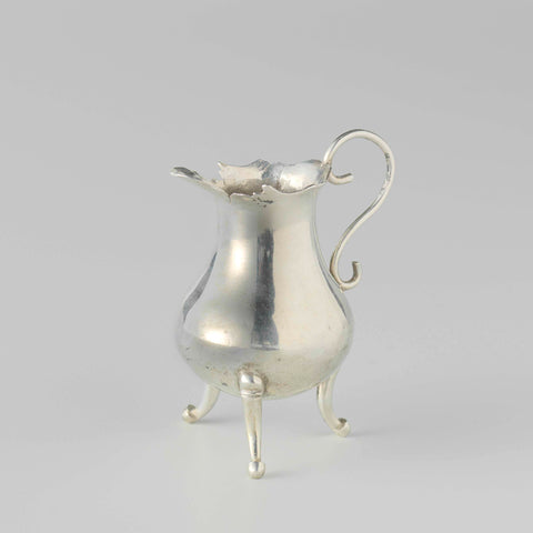 Milk Jug, Daniel van Strant (attributed to), 1748 Canvas Print