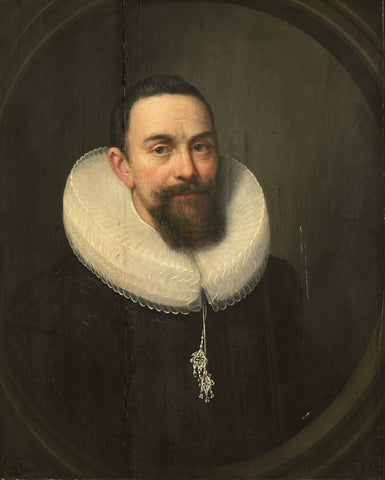 Portrait of Sir Pieter Courten (1581-1630), Salomon Mesdach (circle of), 1630 Canvas Print