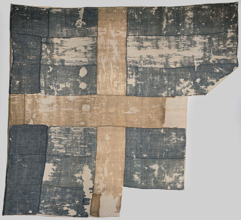 Fragment of a Swedish Ship Flag, anonymous, c. 1658 Canvas Print