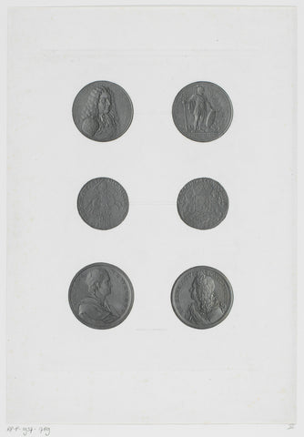 Coins and tokens, Jan Dam Steuerwald, 1822 - 1863 Canvas Print