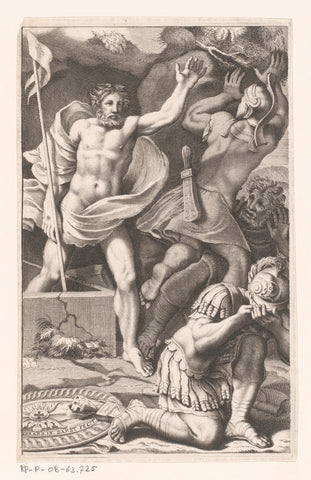 Opstanding van Christus, Pierre Daret, 1646 Canvas Print