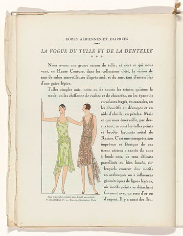 Art - Goût - Beauté, Feuillets de l' elegance féminine, March 1929, No. 103, 9th Year, p. 28, Charles Goy, 1929 Canvas Print