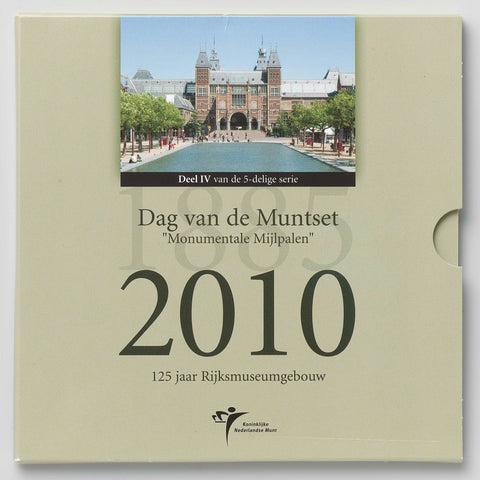 Coin set 125 years Rijksmuseum building, Royal Dutch Mint NV, 2010 Canvas Print