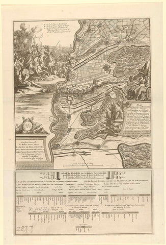 Battle of Höchstädt, 1704, Jan van Vianen, 1704 Canvas Print