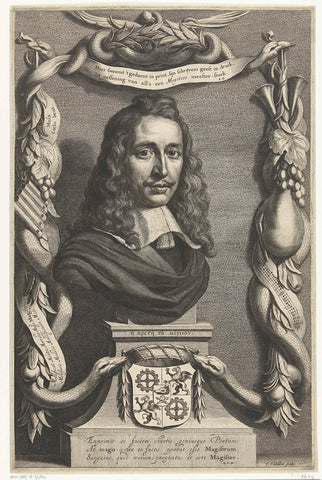 Portrait of Jonkheer Everard Meyster, Cornelis van Dalen (II), 1648 - 1664 Canvas Print