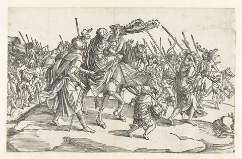 Legertros, Jan Wellens de Cock (attributed to), 1490 - 1528 Canvas Print