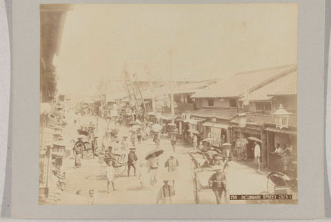 Dotonboristraat, Osaka, anonymous, c. 1895 - c. 1915 Canvas Print