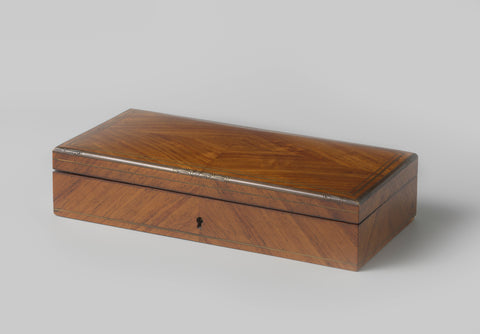 Reisnecessaire in a rosewood box, anonymous, c. 1780 Canvas Print