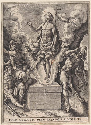 Resurrection of Christ, anonymous, 1560 - 1600 Canvas Print