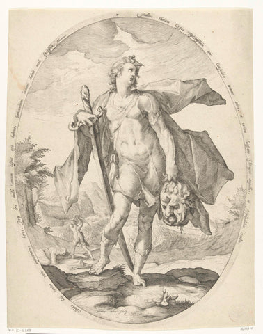 David, Nicolaas Braeu, c. 1586 - in or after c. 1600 Canvas Print