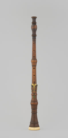 Oboe, Jan Steenbergen, c. 1700 - c. 1750 Canvas Print