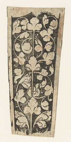 Knive lifts decorated with volutes of leaf vines, anonymous, c. 1500 - c. 1600 Canvas Print