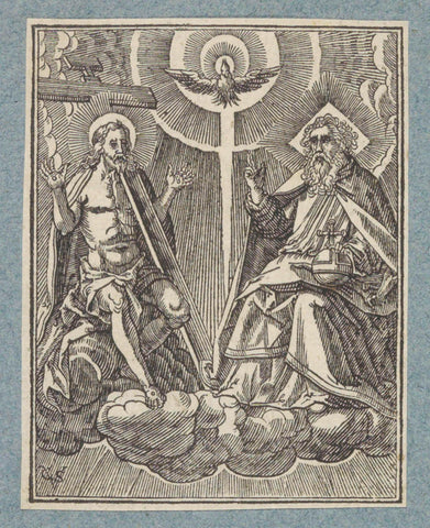 Trinity, Christopher of Shechem (II), 1629 Canvas Print