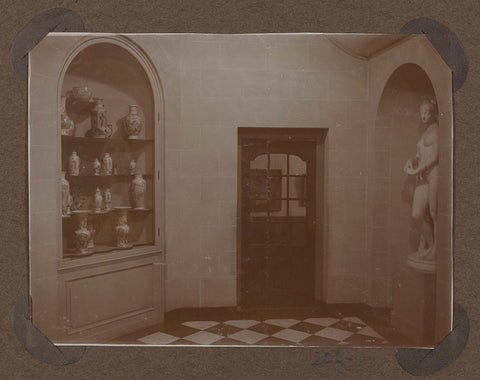 Hall 352 on the ground floor of the Drucker extension in 1927, 1922 - 1927 Canvas Print