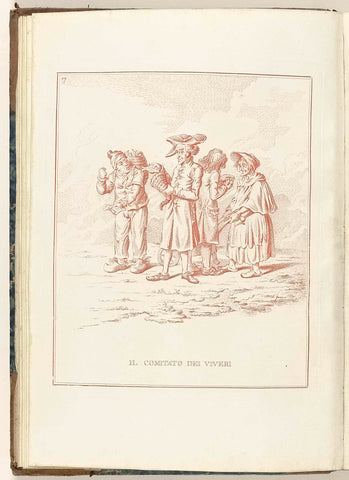 Comité van de Vivres en Noodwendigheden, 1795, anonymous, 1799 Canvas Print