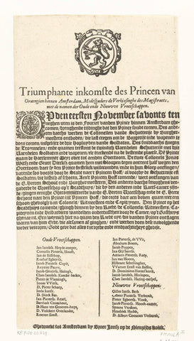 Pamphlet on the opposing of the law in Amsterdam, 1618, Brother Jansz. (Amsterdam), 1618 Canvas Print