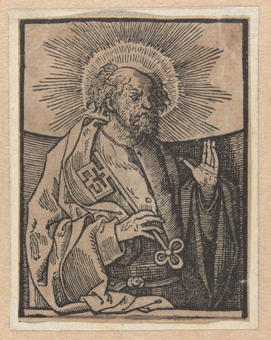The Apostle Peter, anonymous, 1518 - 1550 Canvas Print