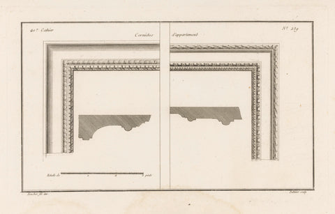 Ceilings, Jean Pelletier, 1772 - 1779 Canvas Print