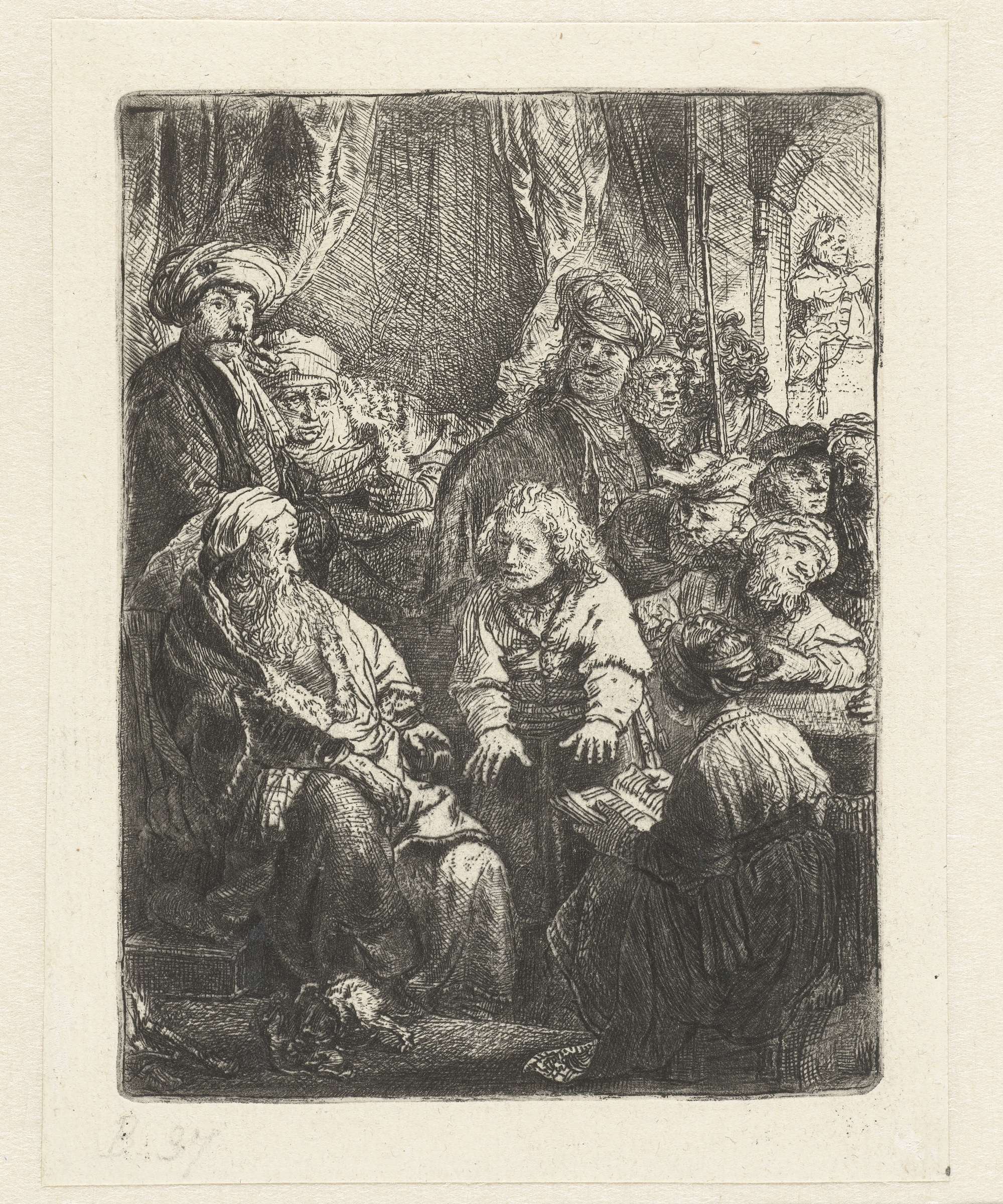 Joseph telling his dreams, Rembrandt van Rijn, | CanvasPrints.com