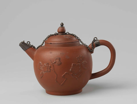 Teapot, Arij de Milde, c. 1700 Canvas Print