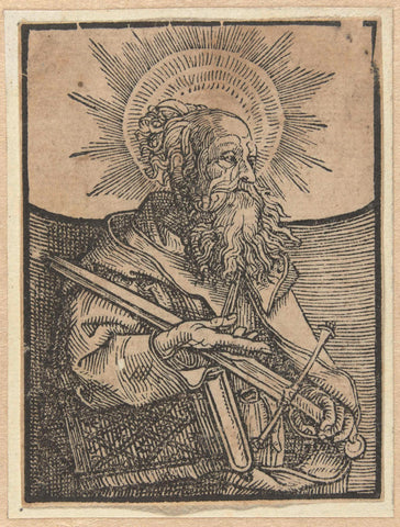 The Apostle Paul, anonymous, 1518 - 1550 Canvas Print