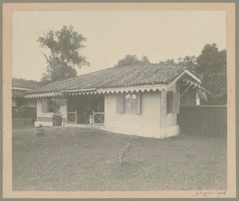 House, anonymous, 1900 - 1902 Canvas Print