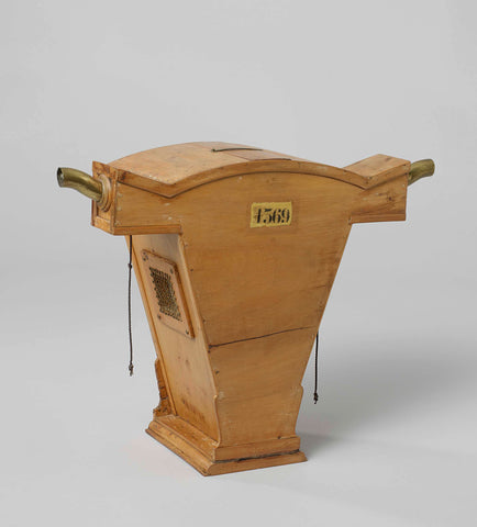 Model of a Ventilator, anonymous, c. 1740 - c. 1800 Canvas Print