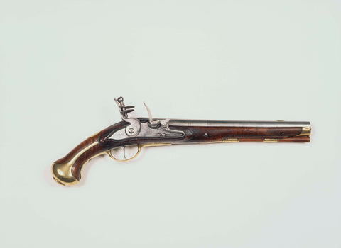 Flint pistol, Garde d'Honneurs, 1st Empire, 1813, anonymous, c. 1813 Canvas Print