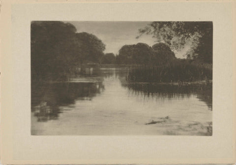 Landscape with water near Bolney, James Craig Annan, 1910 Canvas Print