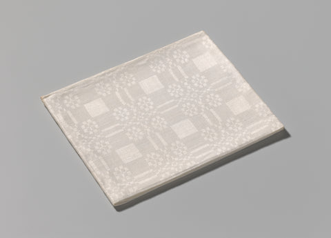 Napkin of linen with peeling pattern, , 1864 Canvas Print