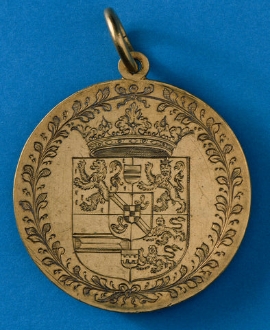 Honorary Medal Awarded by Frederick Henry to Piet Hein, anonymous, 1629 Canvas Print