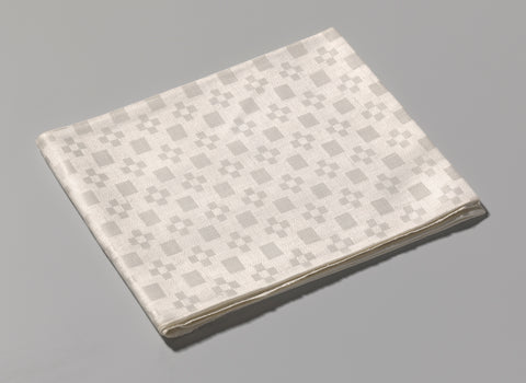 Napkin of linen with peeling pattern, , 1830 - 1870 Canvas Print