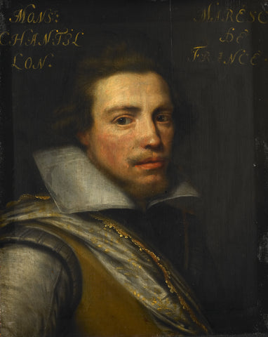 Portrait of Gaspard de Coligny III, Count of Châtillon sur Loing, Jan Antonisz van Ravesteyn (workshop of), c. 1609 - c. 1633 Canvas Print