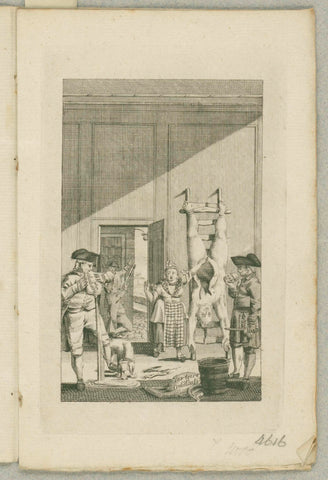 Patriotsche Slagttyd, 1784, anonymous, 1784 Canvas Print