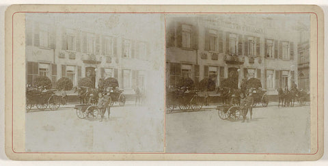 stereo photo, Geldolph Adriaan Kessler, 1903 Canvas Print